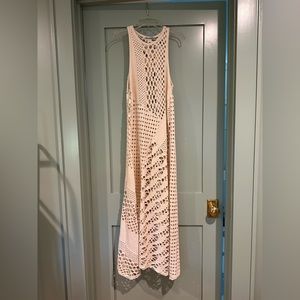 Zara cream crochet dress NWT - size M